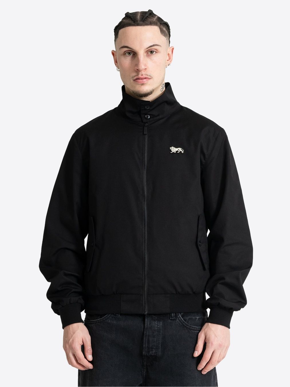 Lonsdale Giacche: Lonsdale Oddingley Jacke Schwarz M – Nuovo e nell'imballaggio originale da Düdingen venduto da BluePalm