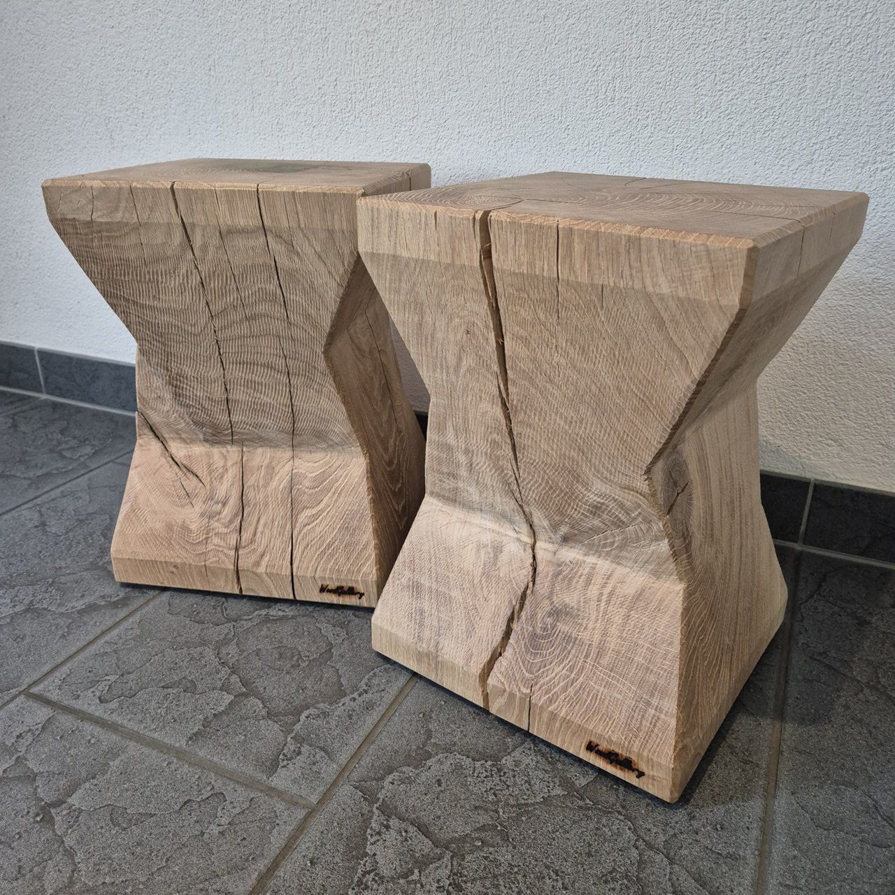 Sgabelli: Sitz-Hocker Eiche konisch – Nuovo (secondo la descrizione) da Ottenbach venduto da WoodGallery 1