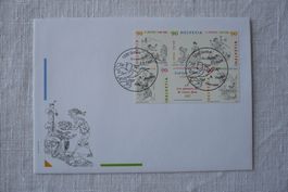 1999 FDC Comics Töpffer SBK 966 - 970