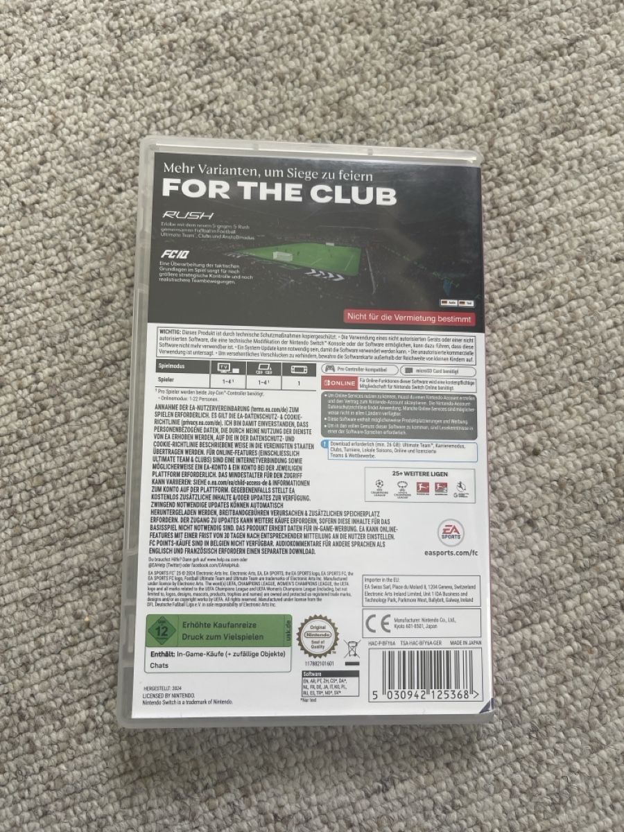 Nintendo Giochi: FC25 Nintendo Switch - Fussball – Usato da Zollikerberg venduto da Chita440 2