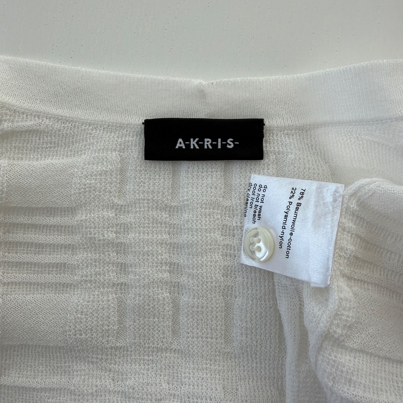 Akris Maglioni & Felpe: AKRIS Cotton Cardigan – Nuovo (secondo la descrizione) da Emmen venduto da Avviivva_Com2023 5