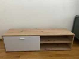 Möbelbeschläge Set passend zum TV-Möbel natur/weiss