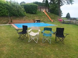Ensemble de 4 chaises de camping