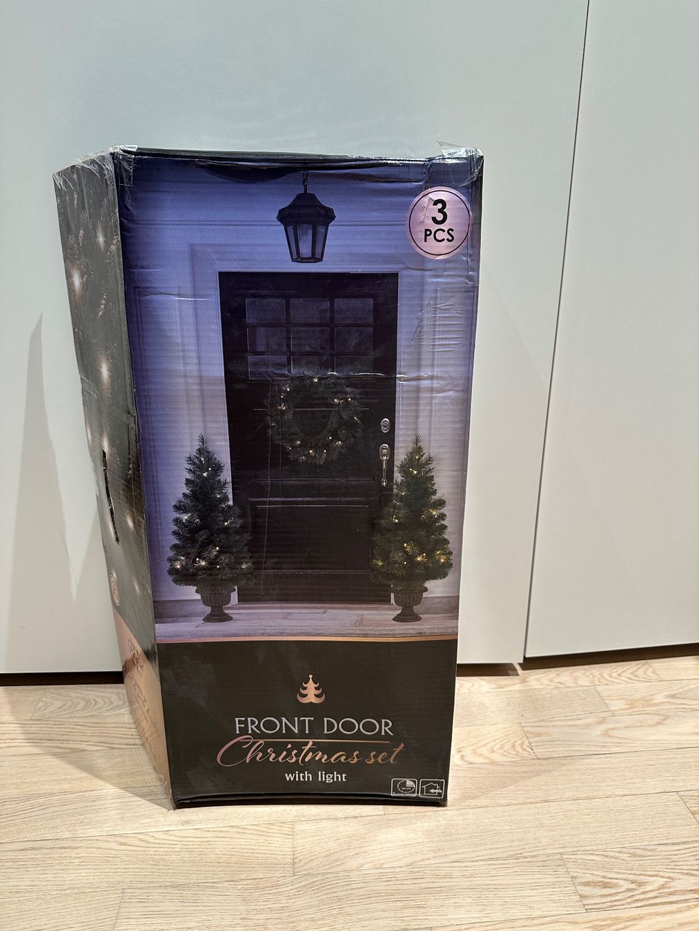 Tutte le decorazioni: Front Door Christmas Set mit Lichterkette – Nuovo (secondo la descrizione) da Therwil venduto da R005 1