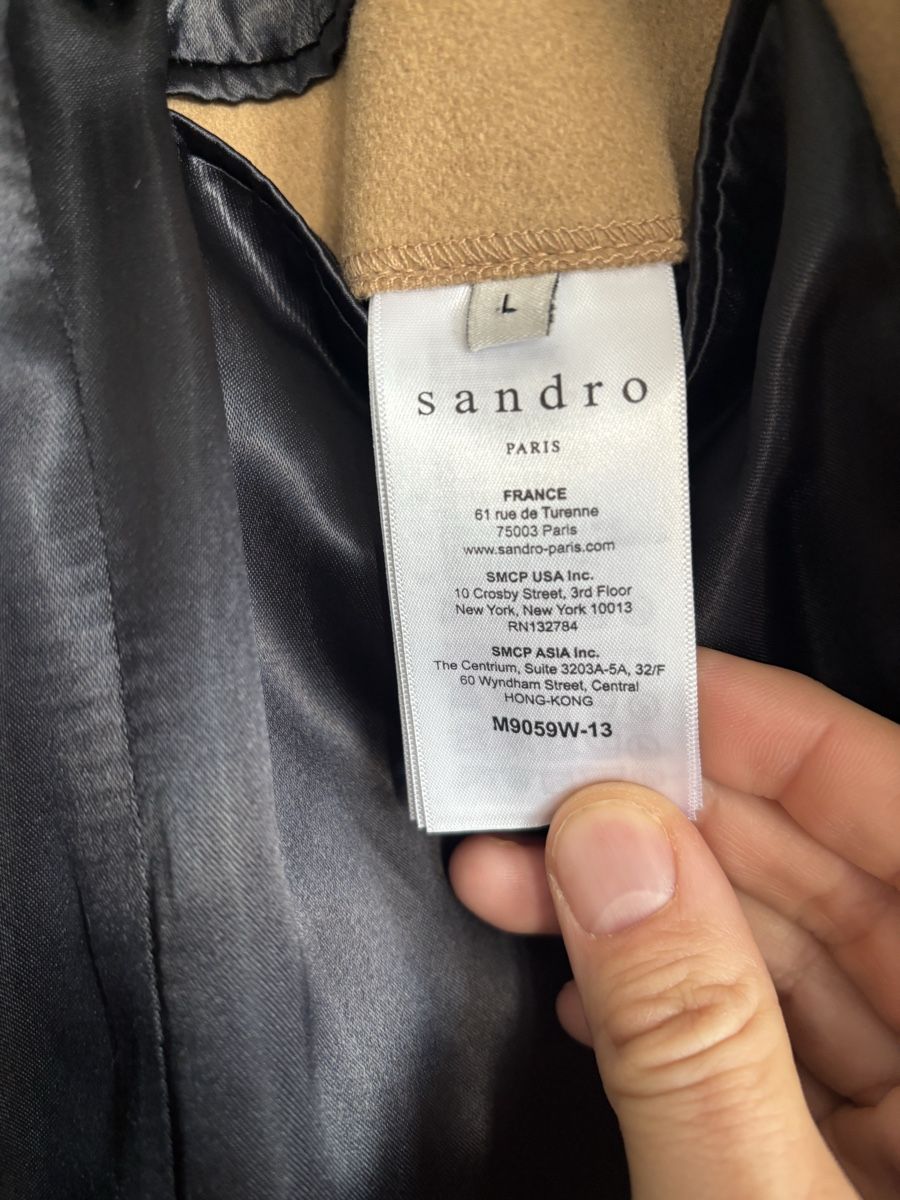 Sandro Cappotti: Manteau Sandro taille L – Usato da Lausanne venduto da marinemtr 3