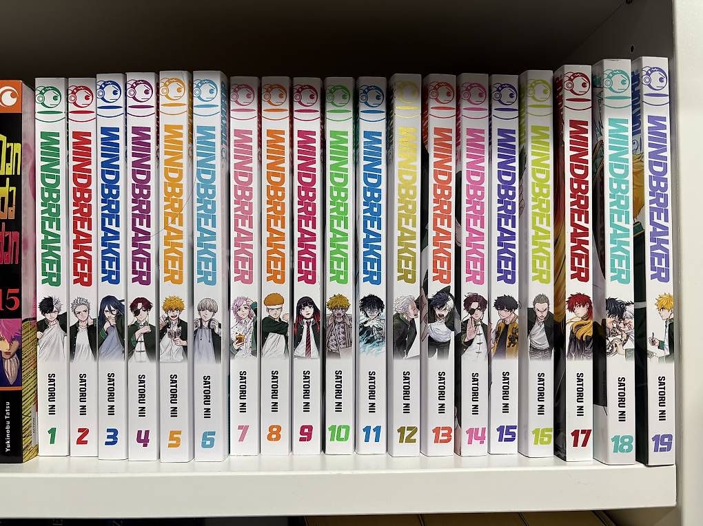 Fumetti: Wind Breaker Manga 1-19 – Usato da Schleinikon venduto da kar_8ww7 1
