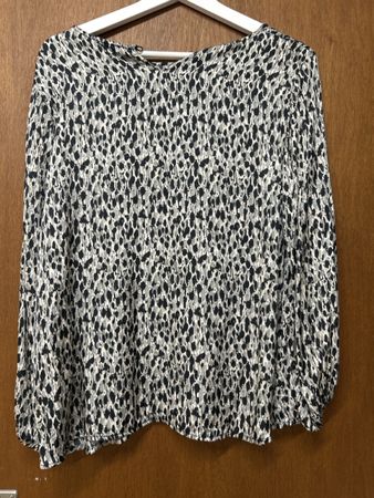 NAVYBOOT Bluse Damen Langarm Grösse M gemustert