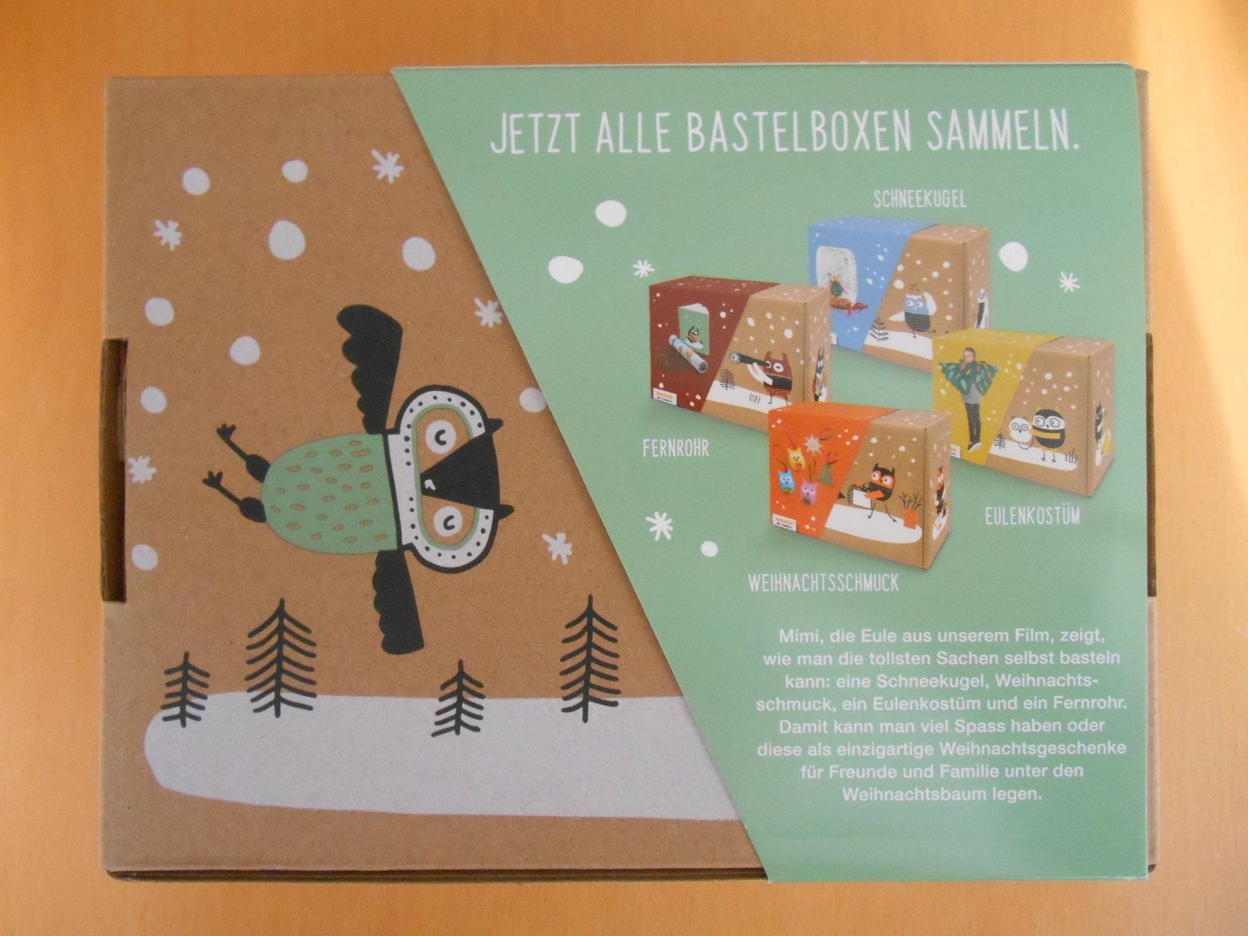 Kit bricolage: Mimis Bastelbox 'Flugeule' - NEU – Nuovo e nell'imballaggio originale da Nussbaumen AG venduto da MollyBI-20 1