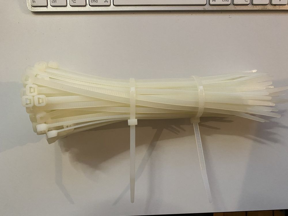 KUBDPQOR Gurtband Set 20 Stück - Elastische Kabelbinder 2,5cm Wiederverwendbar