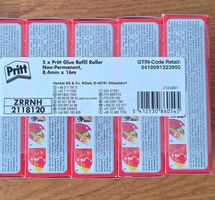 Pritt Kleberoller 5 Stück 8.4mm x 16m Neu