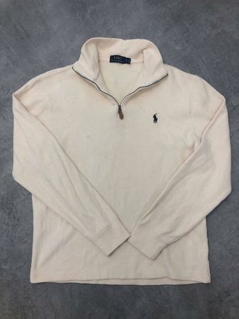Pull Half zip 1/4 zip Ralph Lauren  📐| Taille : S 📏