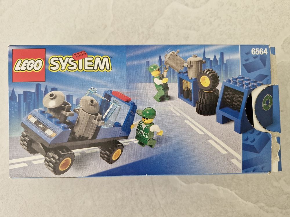 Lego Giocattoli: Lego System 6564 Recycling Truck, Vintage, Komplett! – Usato da Frauenfeld venduto da Kasico 2