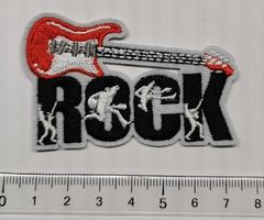 Gitarre / Rock - Aufnäher (neu)