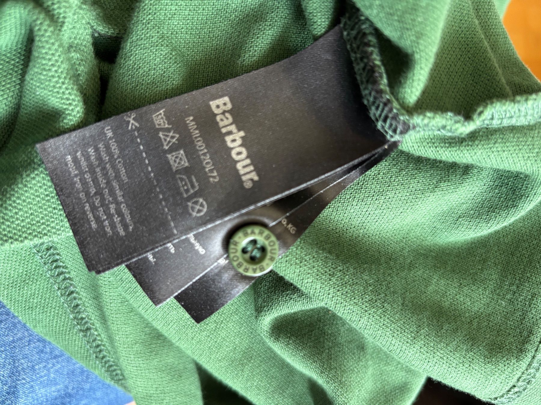 Barbour Magliette Polo: Polo Barbour vert taille M comme neuf – Nuovo (secondo la descrizione) da Vevey venduto da mar_q6ms 4