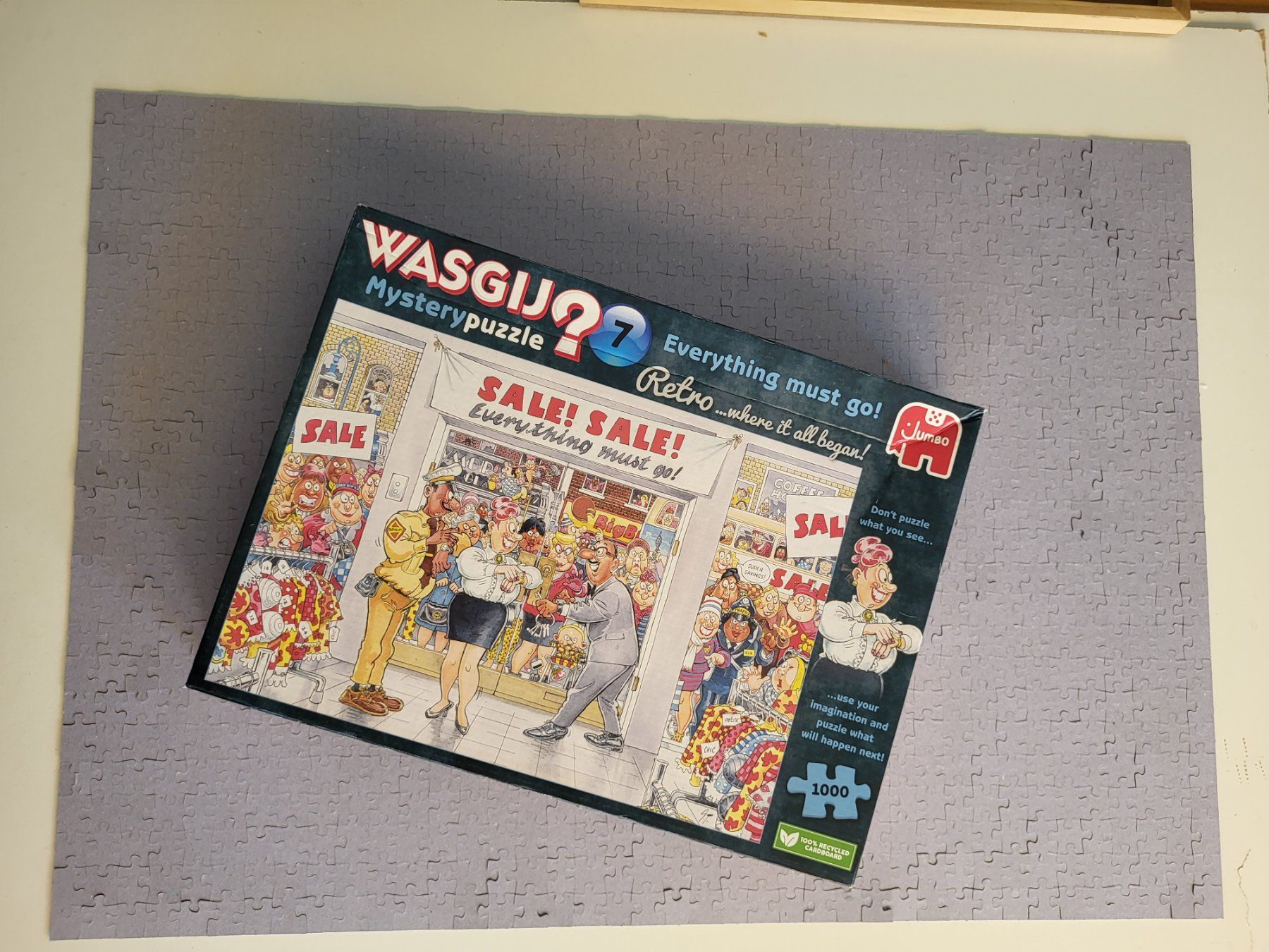 Wasgij Puzzle: 3x WASGIJ Puzzle 1000 Teile – Usato da Therwil venduto da Nika123 2