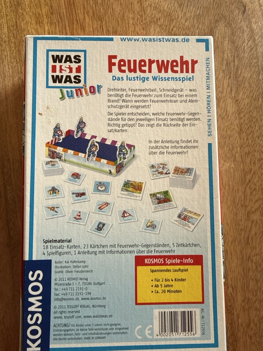 Kosmos Giochi: Was ist was Feuerwehr – Nuovo (secondo la descrizione) da Immensee venduto da sweeti1983 1