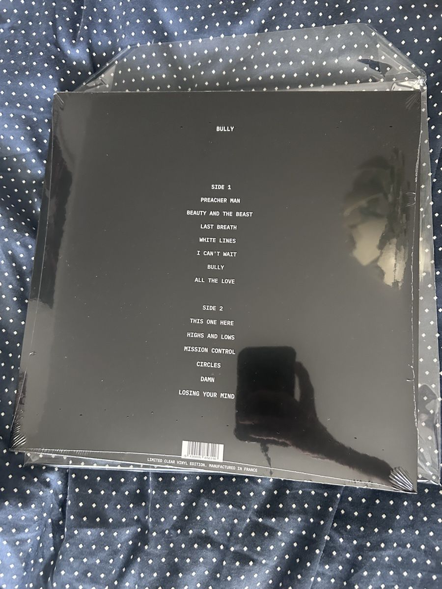Dischi in vinile: Kanye West - Bully Signed Clear Vinyl – Nuovo e nell'imballaggio originale da Bülach venduto da yzy_23 2