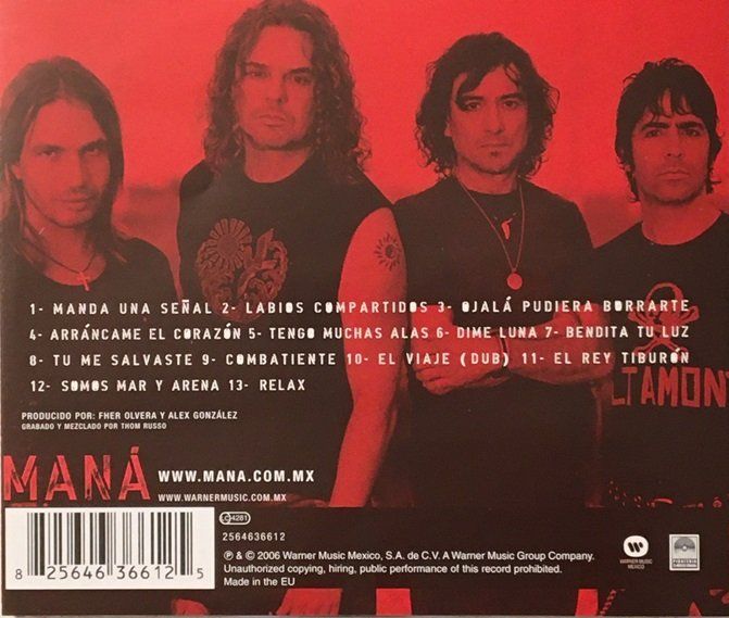 CDs: Maná - Amar es combatir – Gebraucht aus Grüningen von azulverde 1
