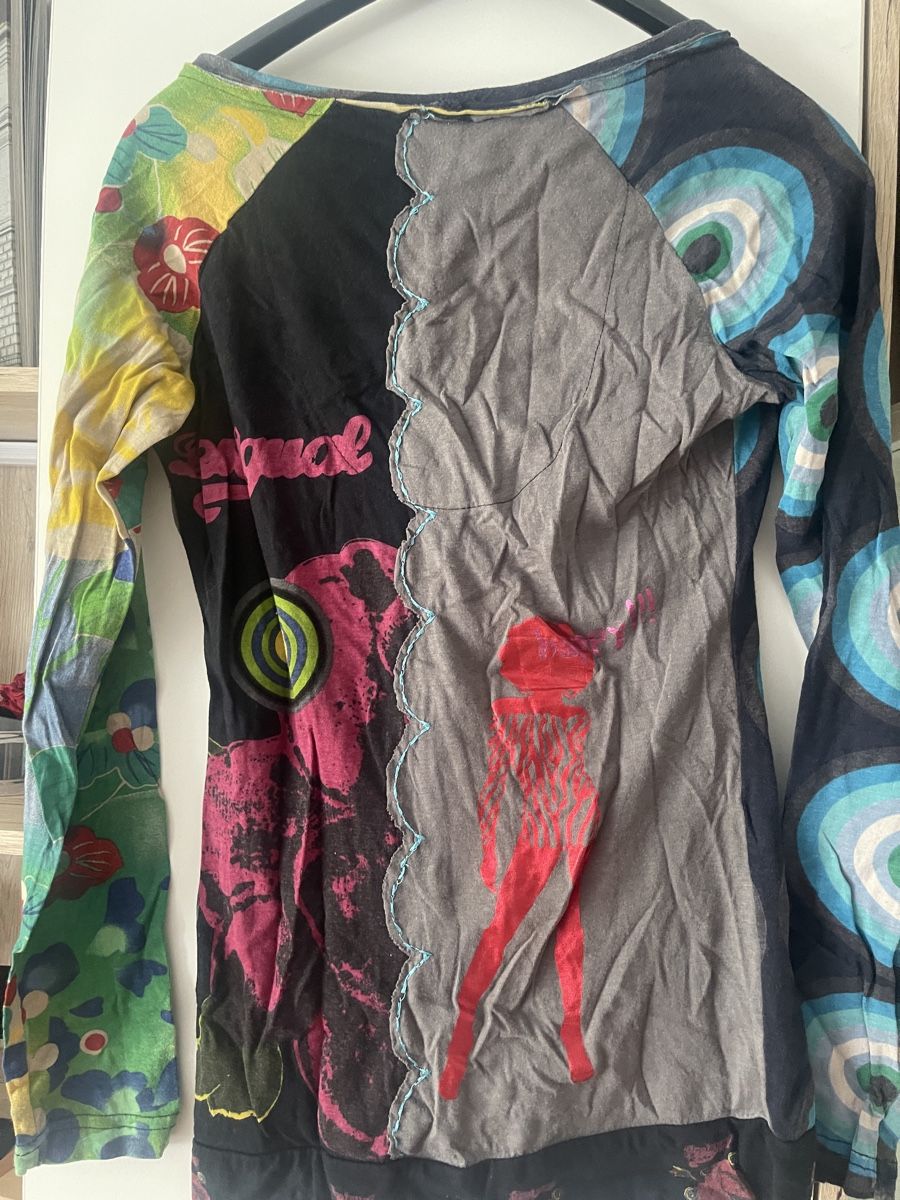 Desigual Pulls & Sweat-shirts: Desigual Langarmshirt Patchwork Print Grösse S  – Neuf (Voir description) à Uzwil par noe_9f9c 1