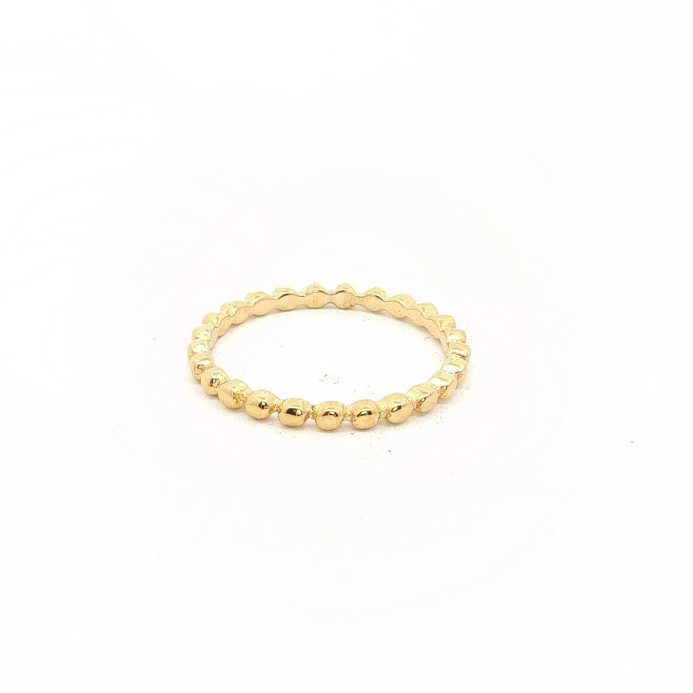 Olga Ribler Anelli: Bubble Ring Edelstahl gelbvergoldet Grösse 54 – Nuovo (secondo la descrizione) da Luzern venduto da Schmuckoutlet 5