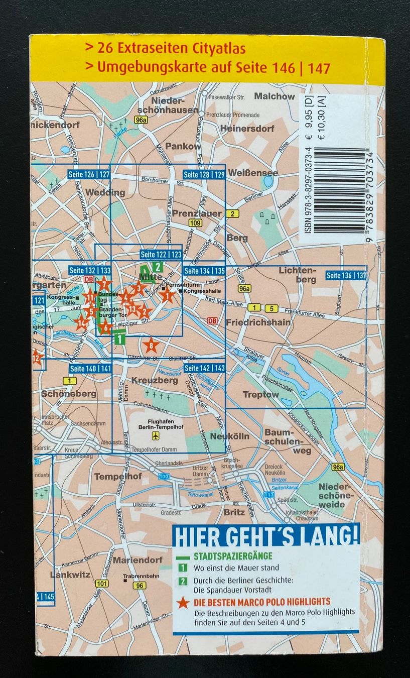 Libri: BERLIN / Reiseführer / MARCO POLO – Usato da Nussbaumen AG venduto da schuba2000 1
