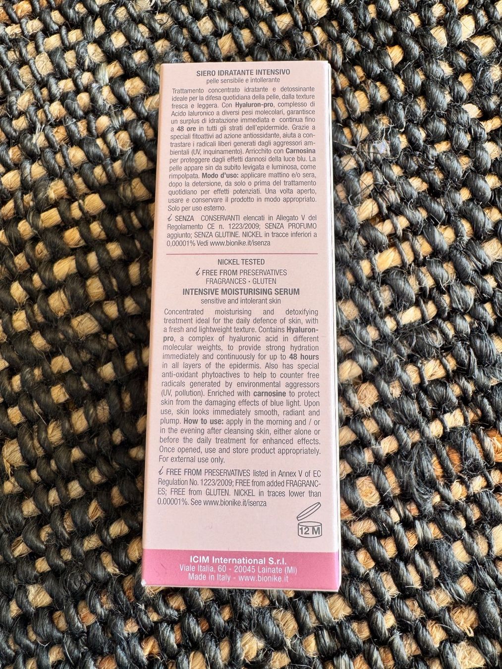 Cura del viso: BioNike Defence Hydractive Intensive Moisturising Serum – Nuovo e nell'imballaggio originale da Zürich venduto da Lionsands 3