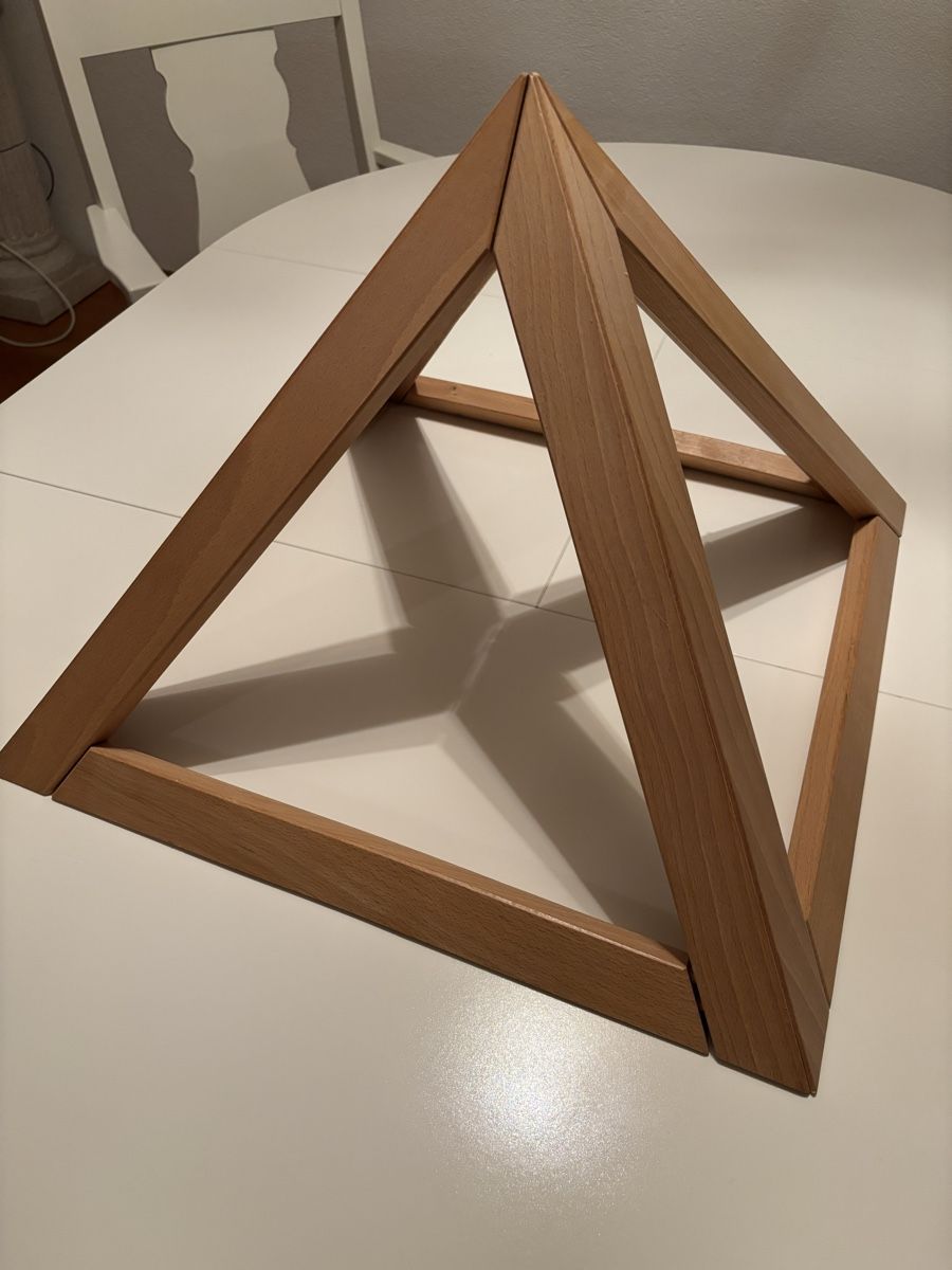 Tutte le decorazioni: Pyramide aus Holz gross – Nuovo (secondo la descrizione) da Uetikon am See venduto da Kunbaba 1