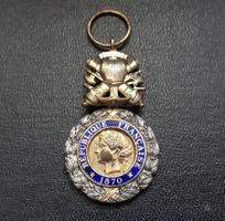 Orden für Tapferkeit & Disziplin FRANCE 1870 (Militaria)