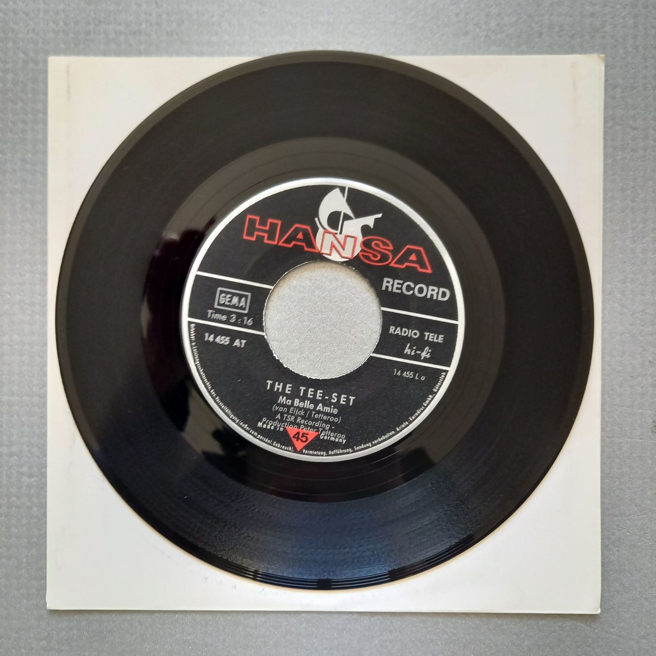 Dischi in vinile: Tee-Set - Ma Belle Amie – Usato da Arbon venduto da pendulum