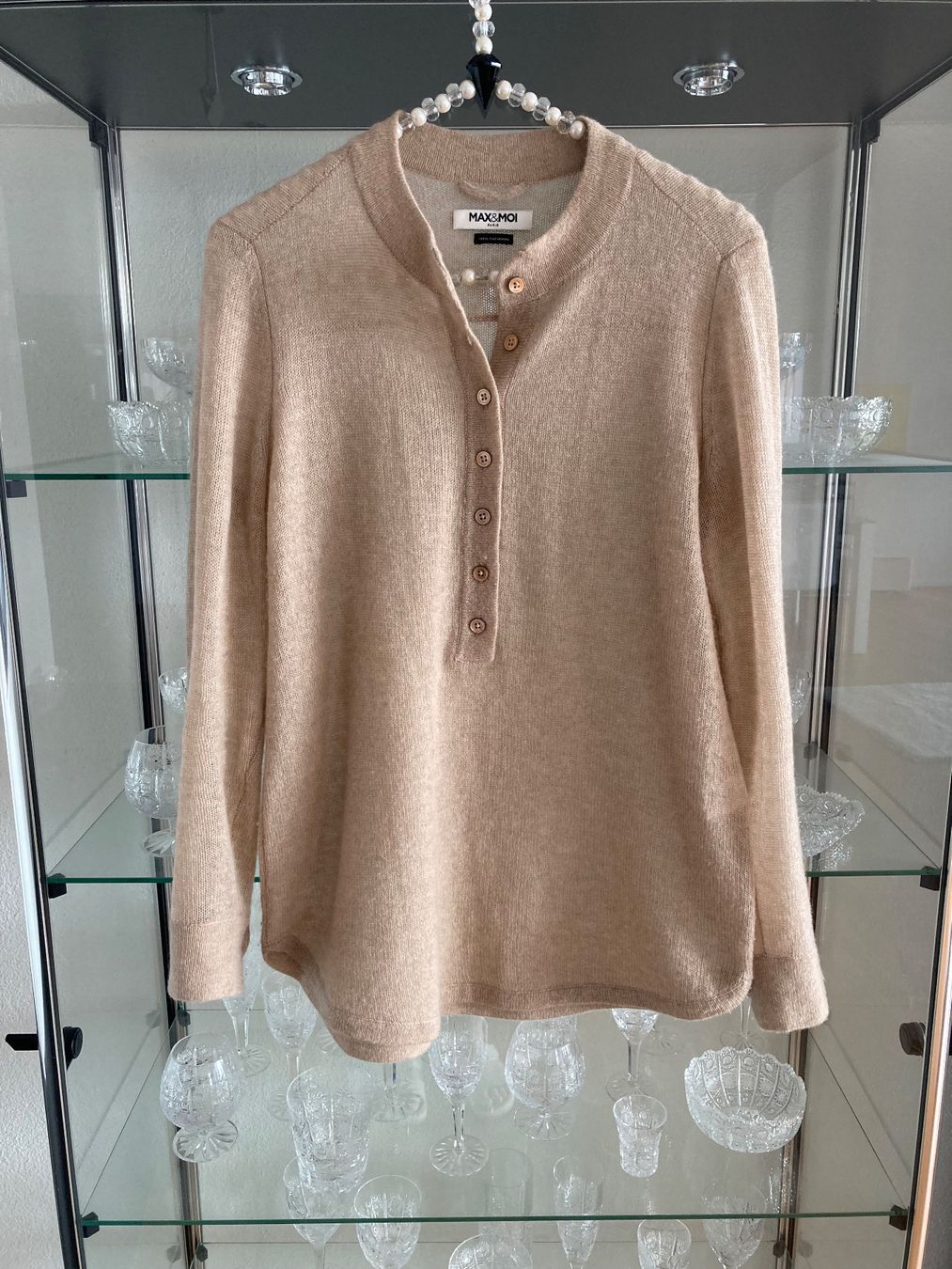 Max & Moi Maglioni & Felpe: Max&Moi, Pullover, 100% Kaschmir, Gr. 36, beige – Nuovo (secondo la descrizione) da Oberengstringen venduto da Darea 6