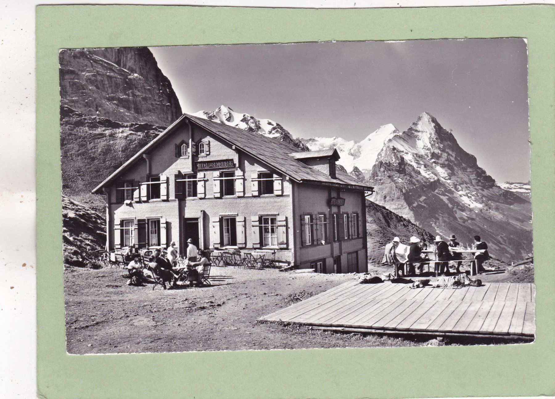 Cartoline postali: Grosse Scheidegg Mettenberg Eiger – Usato da Herisau venduto da Lisegrat2008