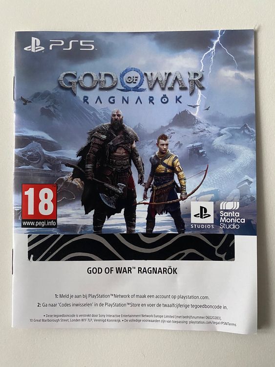 God of War Ragnarök PS5 Digitalversion (Neu (gemäss Beschreibung)) in ...