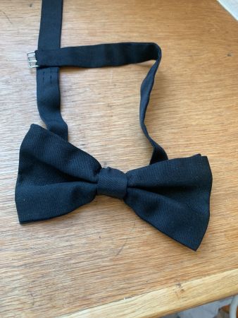 Fliege M. Bardelli Milano schwarz gebraucht vintage