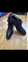 Chaussures élégantes Zara Man en cuir noir 42