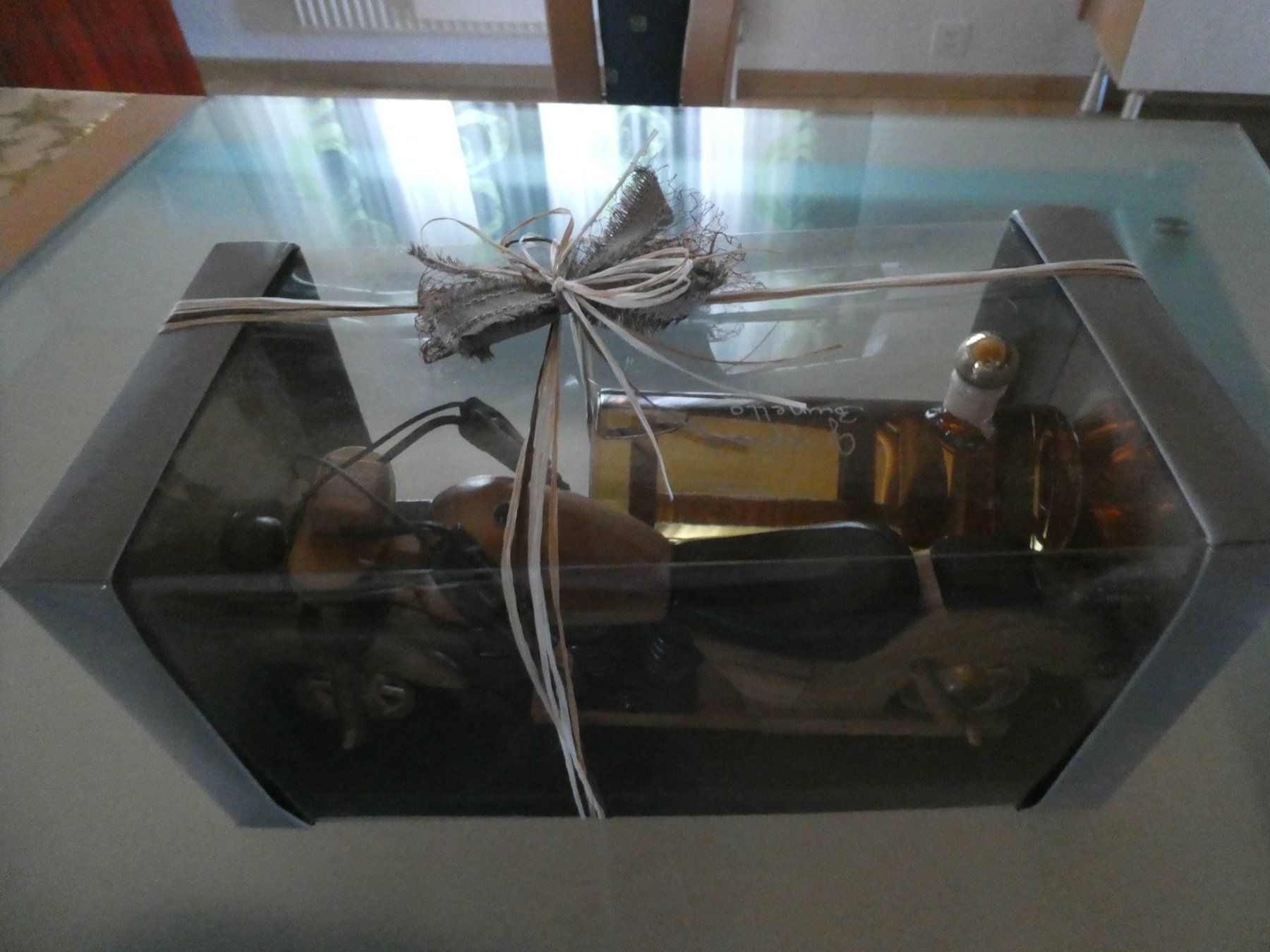 Spirituosen: Motorrad mit Seitenwagen und Grappa Flasche – Neu (gemäss Beschreibung) aus Eppenberg von huebi607 1