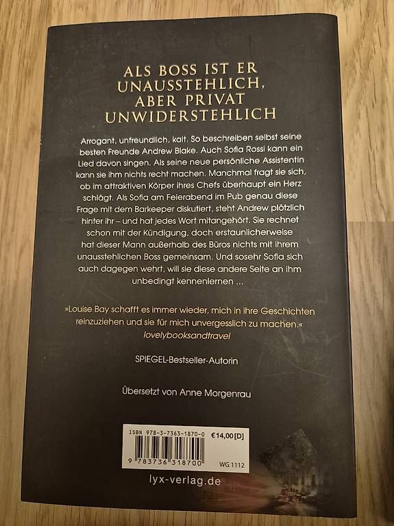Libri: Bücher von Louise Bay – Usato da Grafenried venduto da Migi21 4