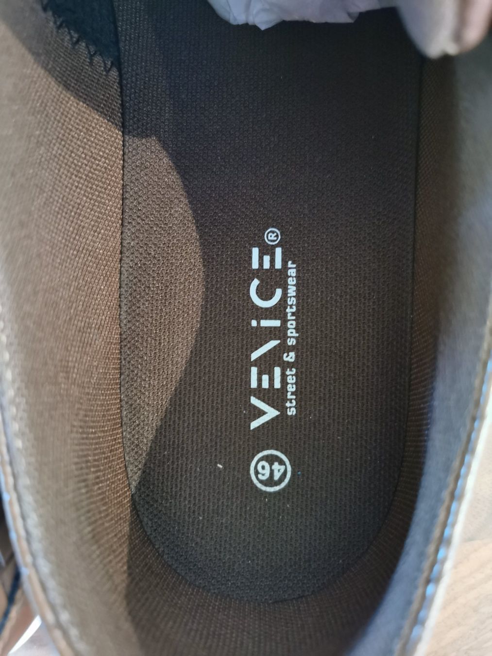 Scarpe da uomo: Venice; braune Sneaker / Schuhe Gr. 46 – Usato da Boniswil venduto da Totomat-Lady 4