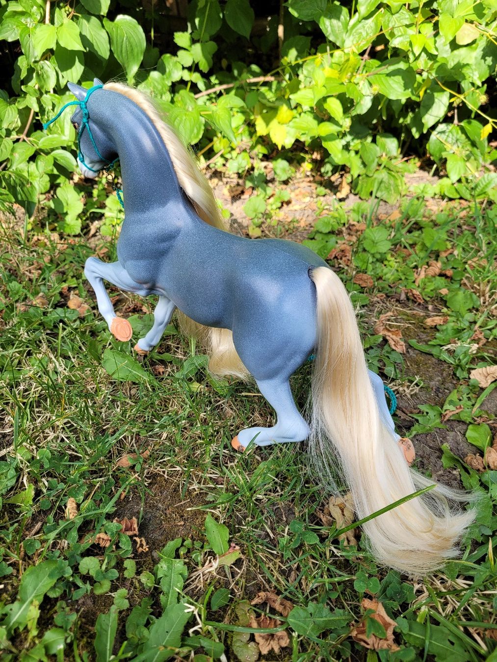 Spielzeuge: Barbie Pferd Hengst Silverking Repaint/Unikat – Gebraucht aus Niederbuchsiten von klengyel 3