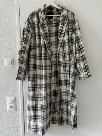 Massimo Dutty karierter Herbstmantel, Grösse M, Top Zustan