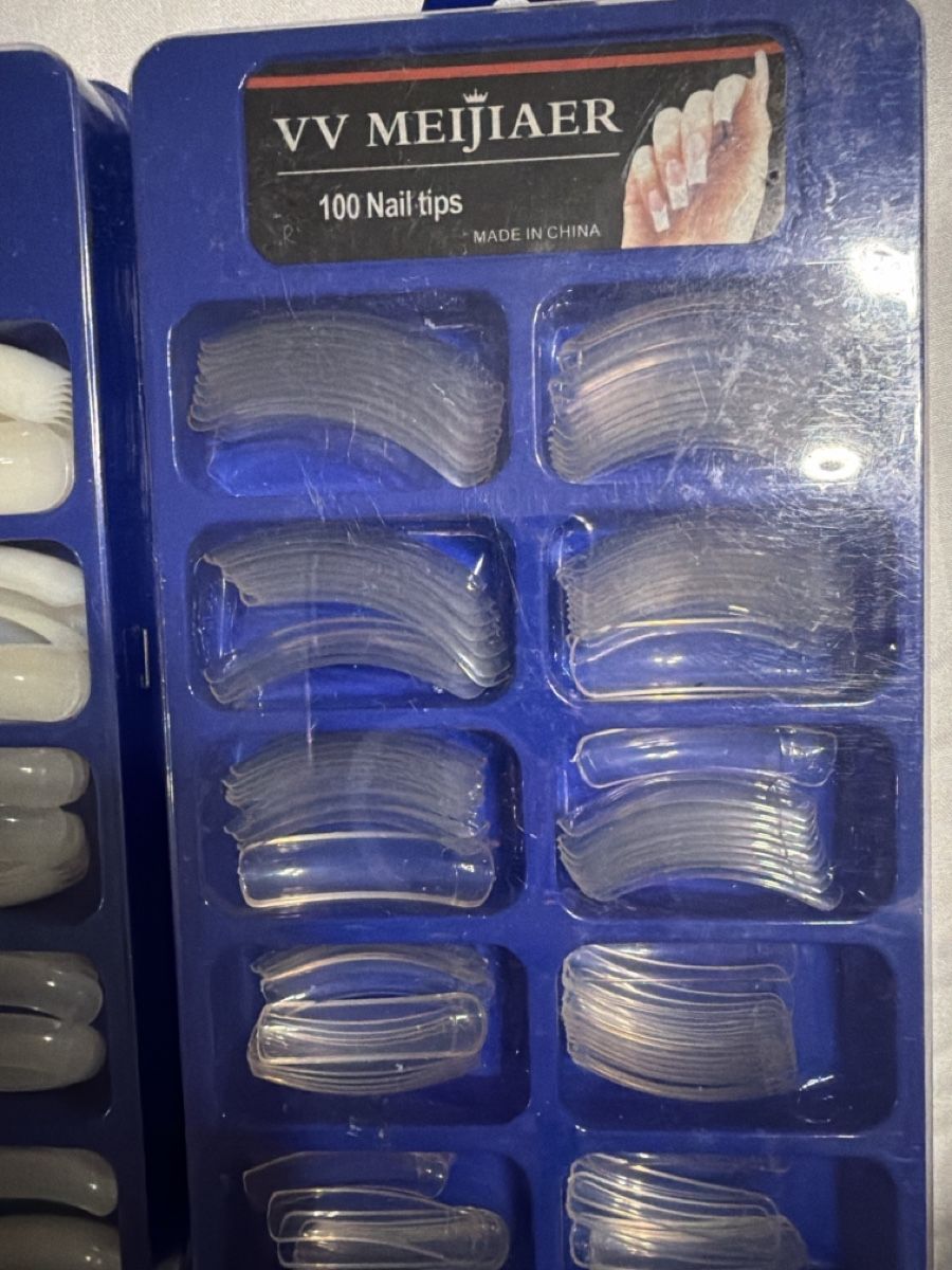 Unghie finte: 200 Künstliche Fingernägel, Nail Tips – Nuovo e nell'imballaggio originale da Siebnen venduto da gen_z7vd 2