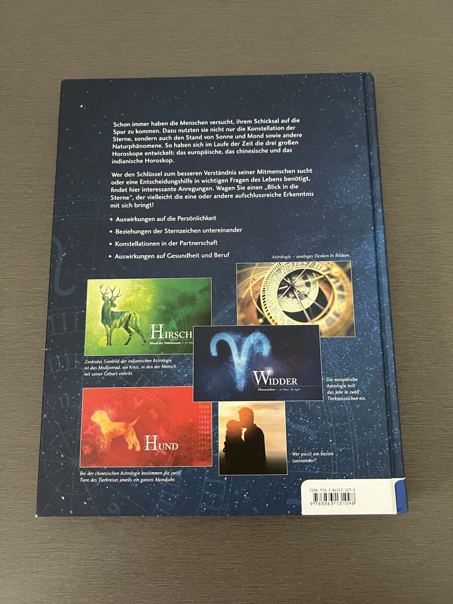 Libri: Das grosse Buch der Horoskope  – Usato da Malters venduto da sha_8znf 1