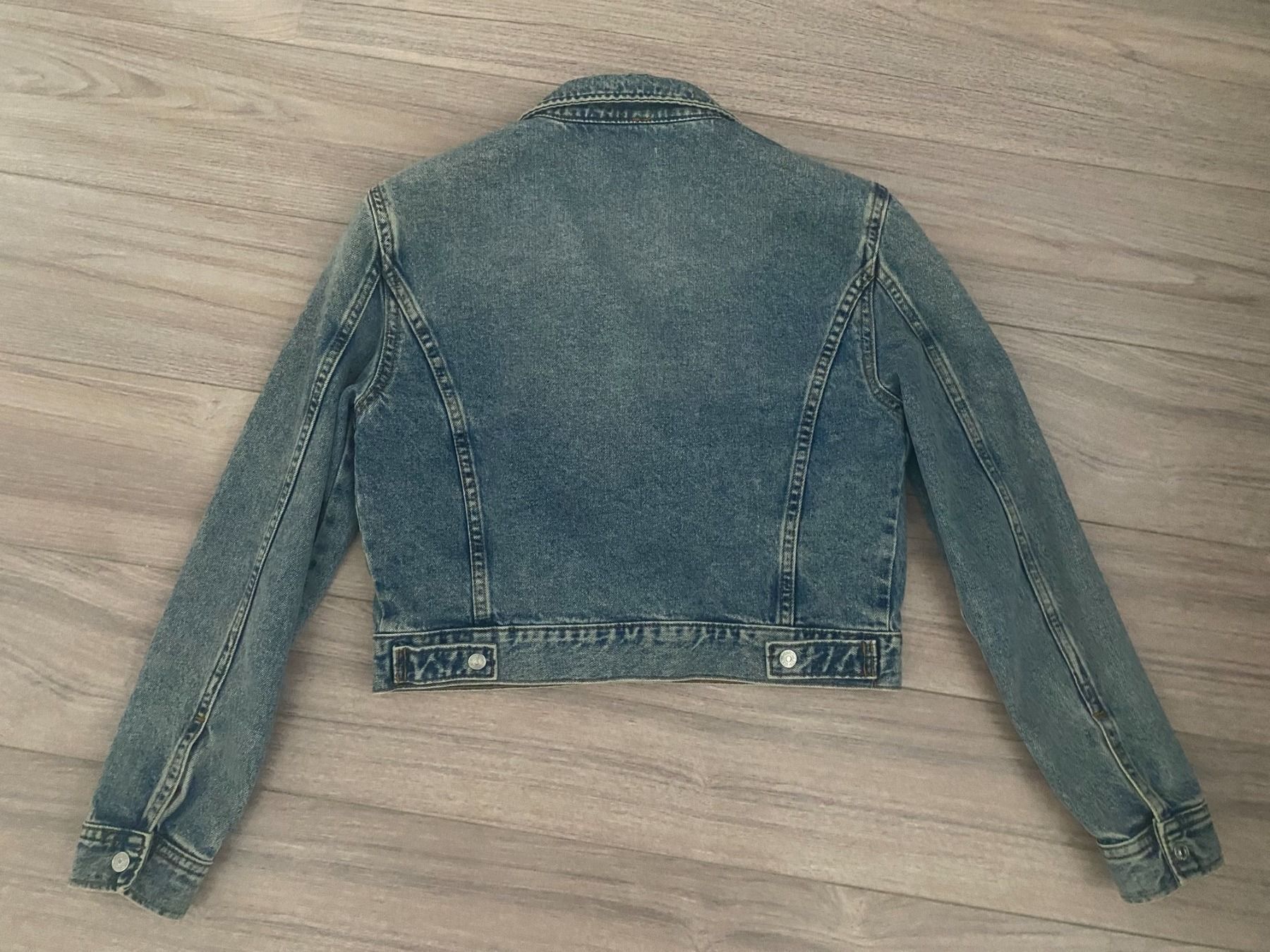 Jacken: Jeans Jacke von Mango Gr. S blau – Gebraucht aus Bonstetten von VCLS 3