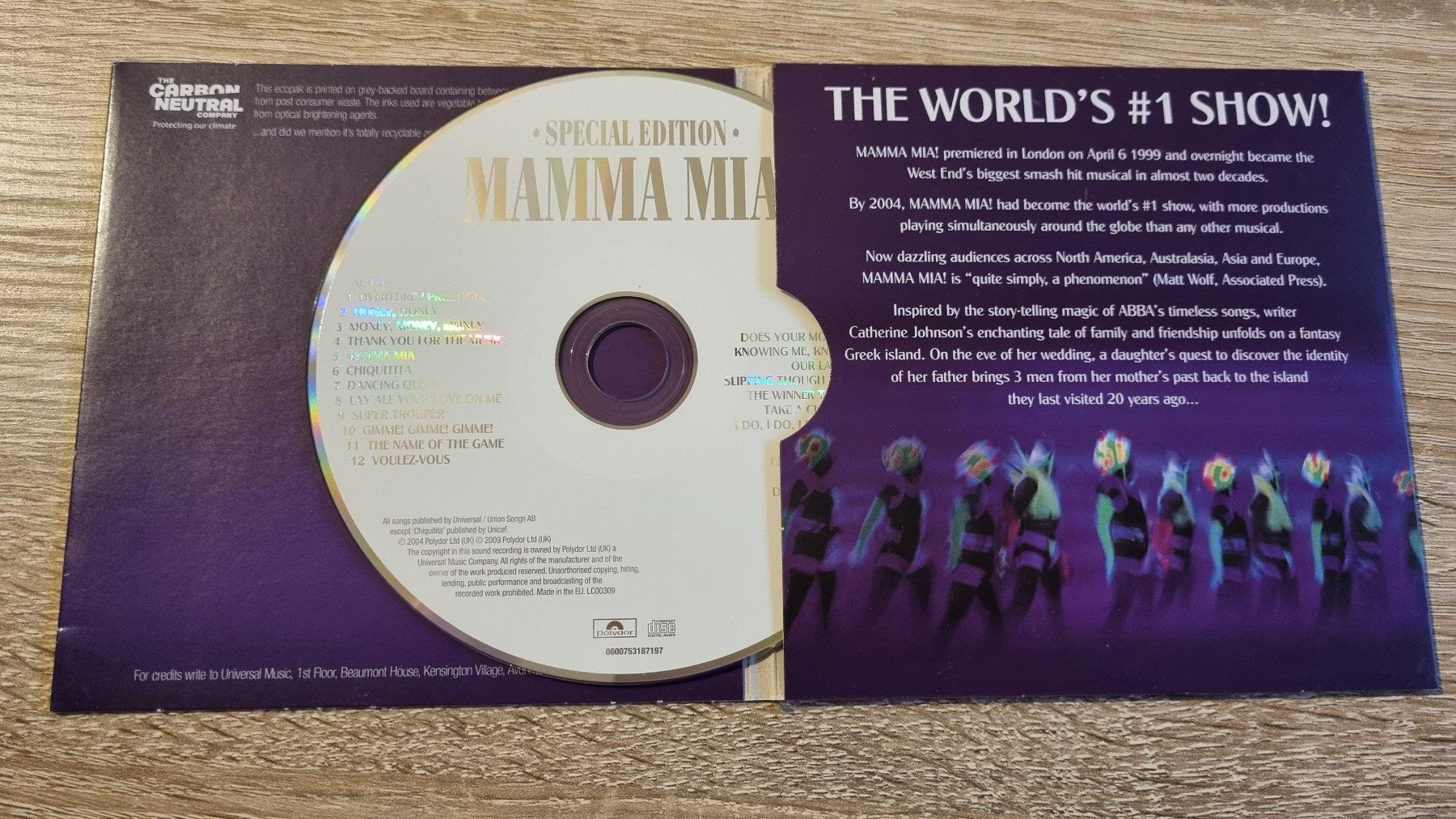 CD: Mamma Mia! Special Edition – Usato da Hagenbuch ZH venduto da lecterr55 1