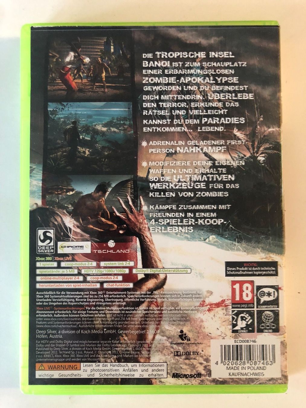 Microsoft Giochi: Dead Island für Xbox 360 – Usato da Kestenholz venduto da Mad18 1