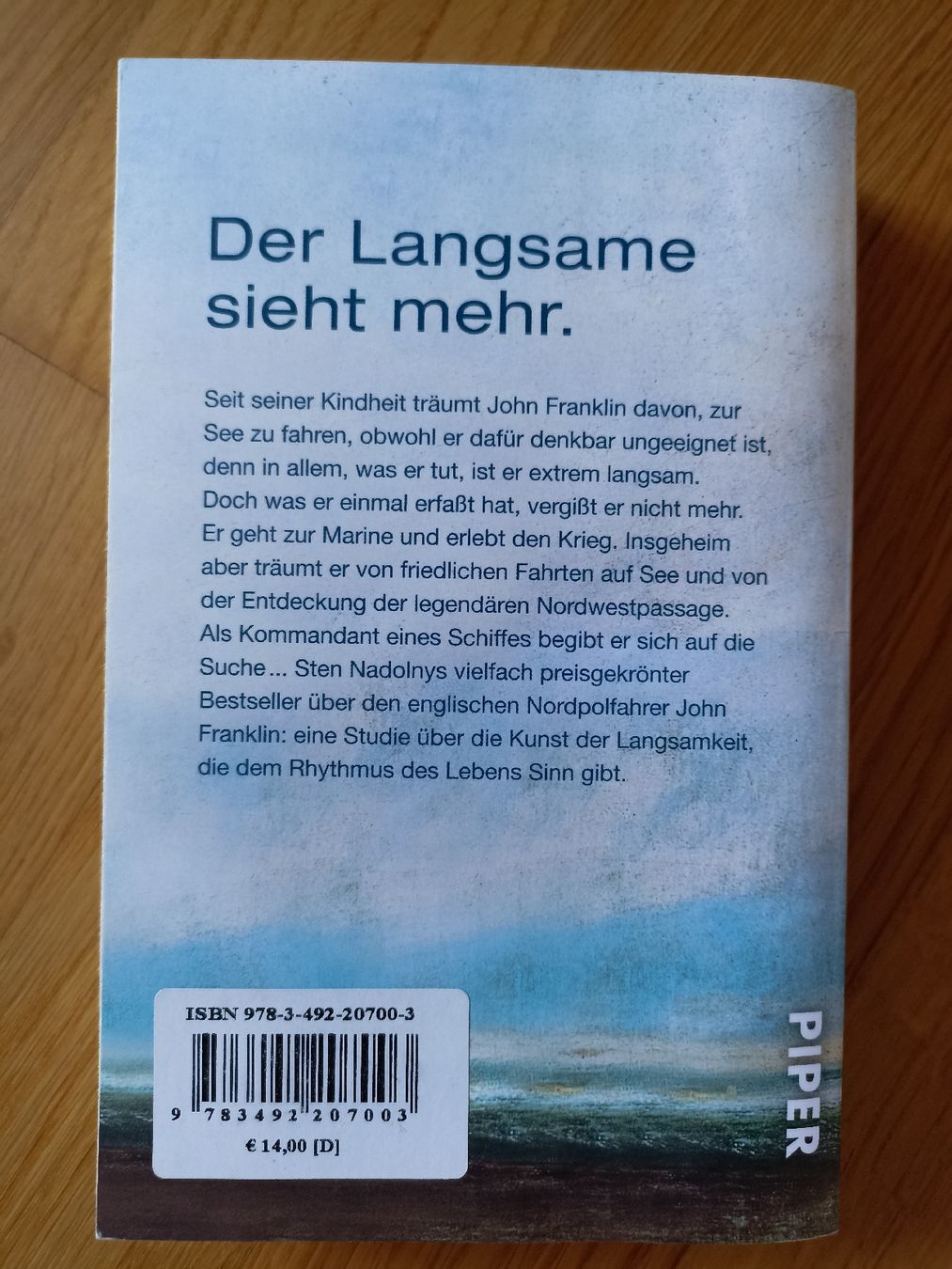 Libri: Buch DIE ENTDECKUNG DER LANGSAMKEIT Sten Nadolny – Usato da Rotkreuz venduto da noe_kal 1