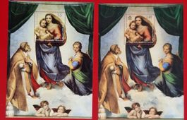 DEUTSCHLAND VATIKAN SIXTINISCHE MADONNA BLOCK FOLDER 2012**