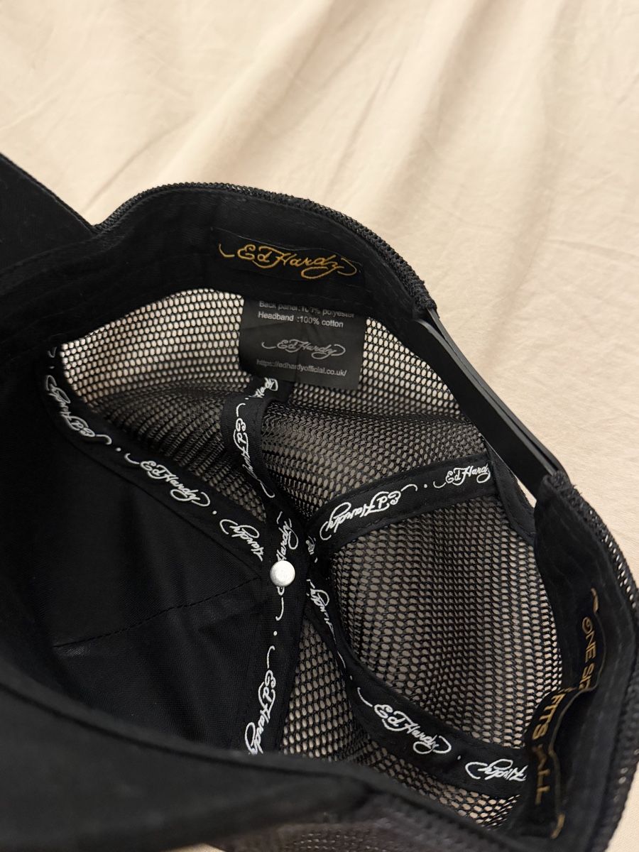 Copricapi, berretti & cappellini: Ed Hardy embroidered cap – Nuovo (secondo la descrizione) da Dietlikon venduto da eeclaire 2