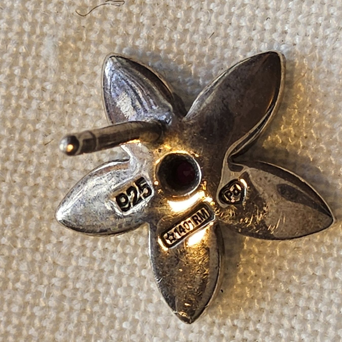 Ohrringe & -stecker: Vintage Sterling Silber Markasiten Ohrstecker – Gebraucht aus Zürich von sanwit 1