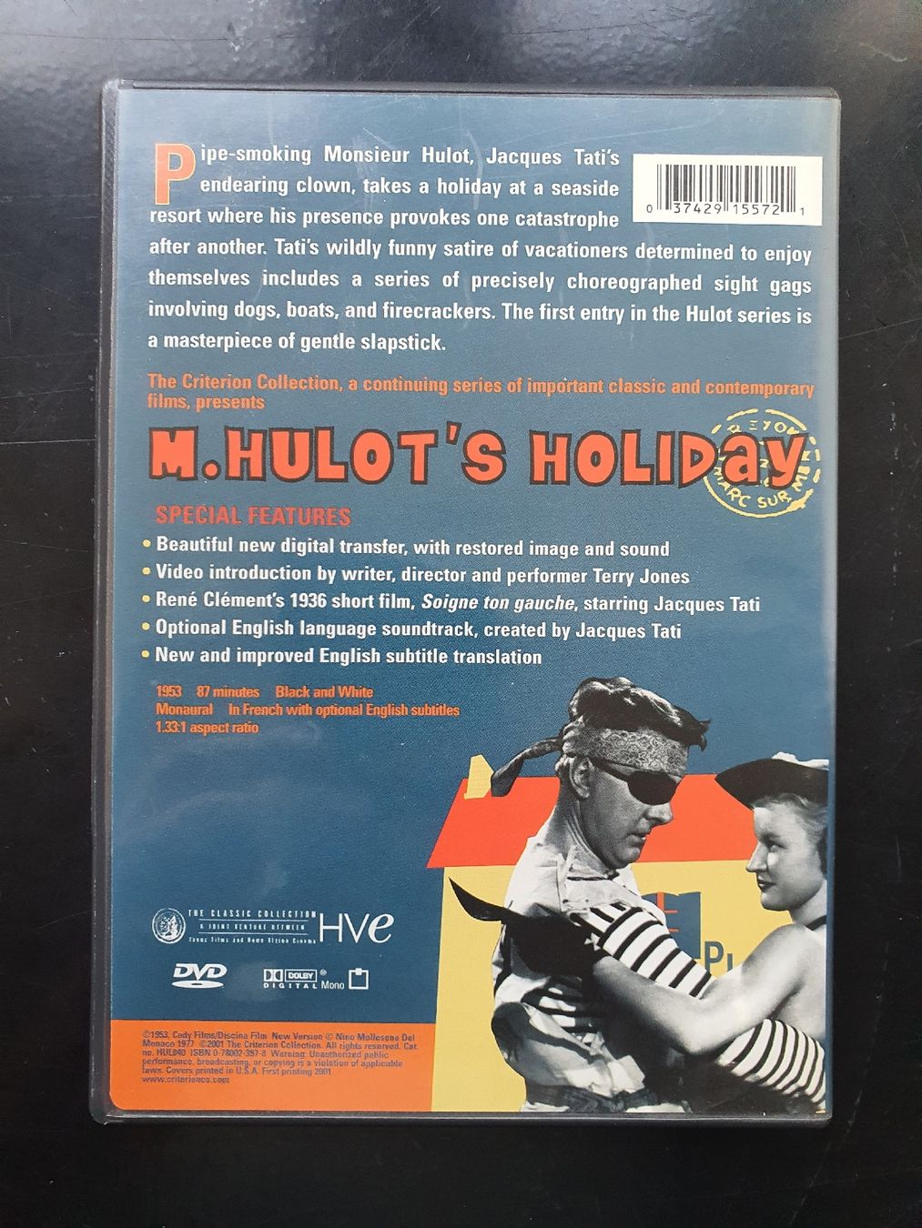 Tutti i DVDs: Criterion: M. Hulot's Holiday DVD Jacques Tati Comedy – Usato da Zürich venduto da TimZurich1 1