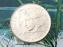 500 Lire Flora und Fauna 1992 silber